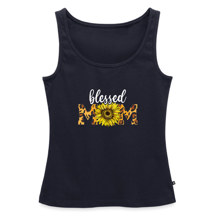 BLESSED MOM Tank Top - Navy