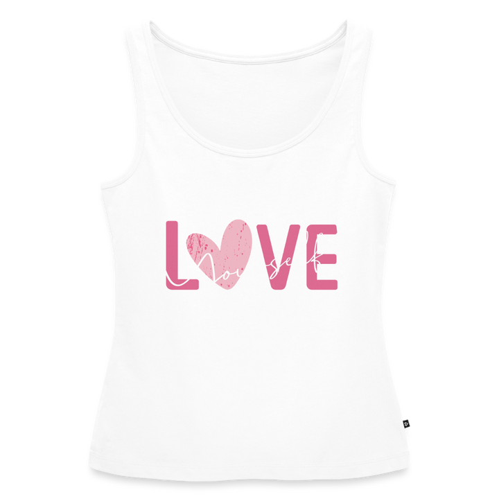 love yourself  Tank Top - white