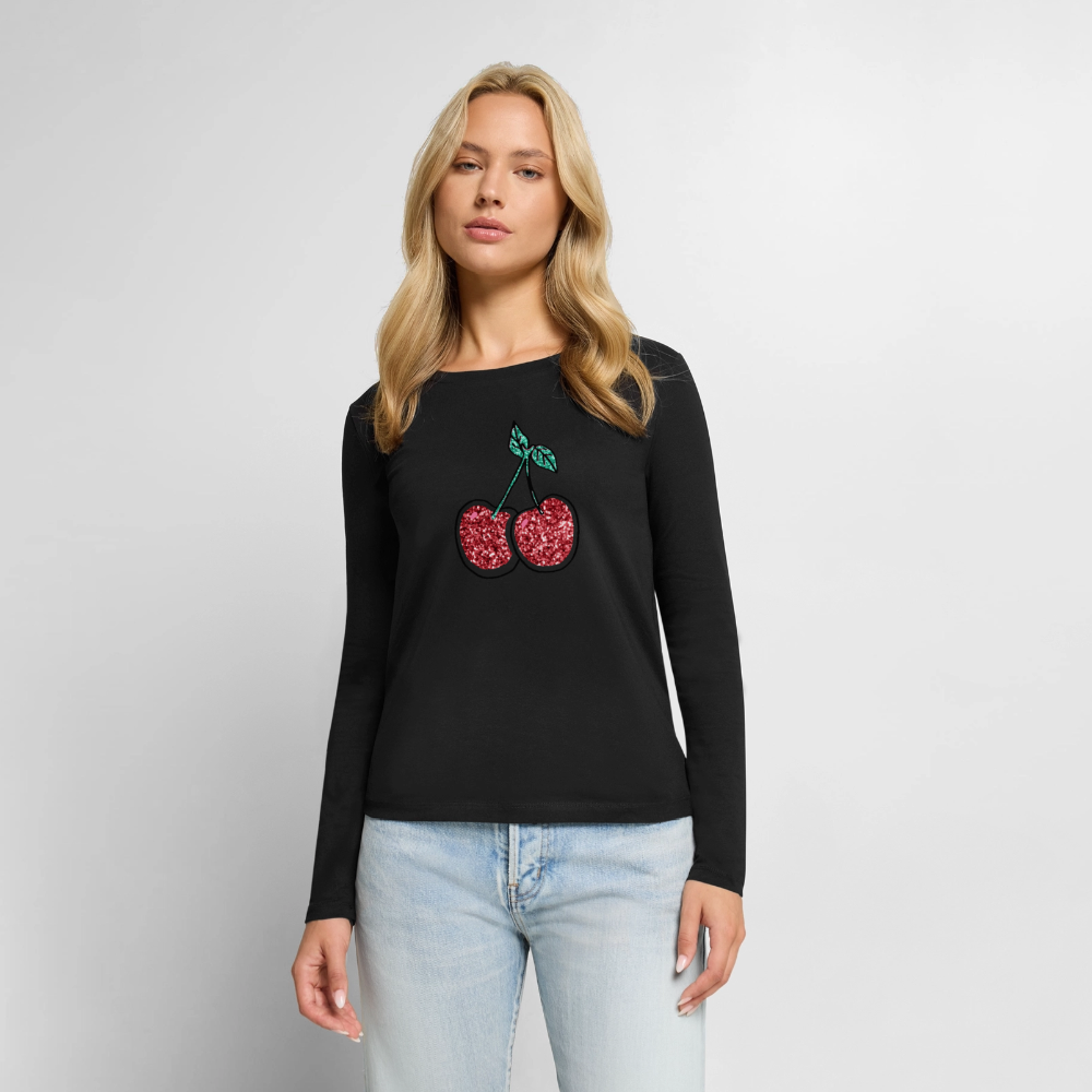 Cherry Shirt - black