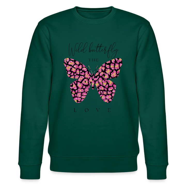 Wild Butterfly Sweatshirt - forest