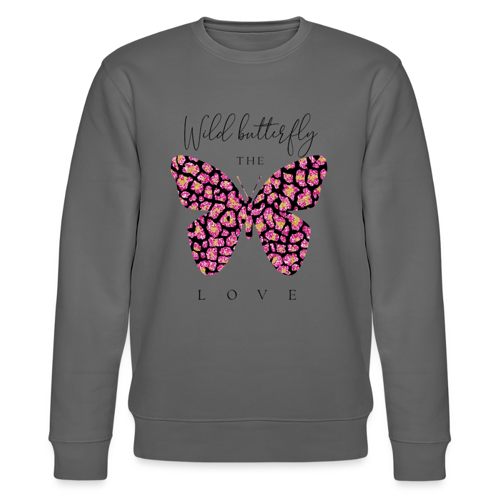 Wild Butterfly Sweatshirt - anthracite
