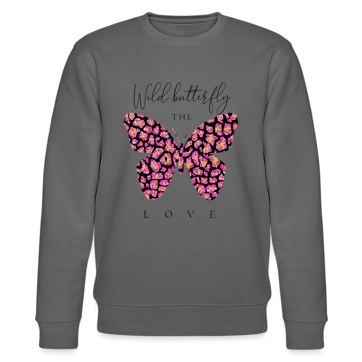 Wild Butterfly Sweatshirt - anthracite