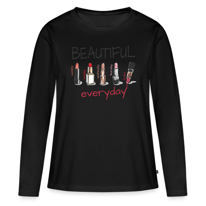 Beautiful Everyday Longsleeve Shirt - black