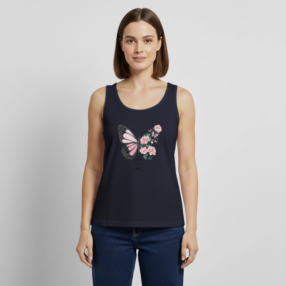 Butterfly Tank Top - navy