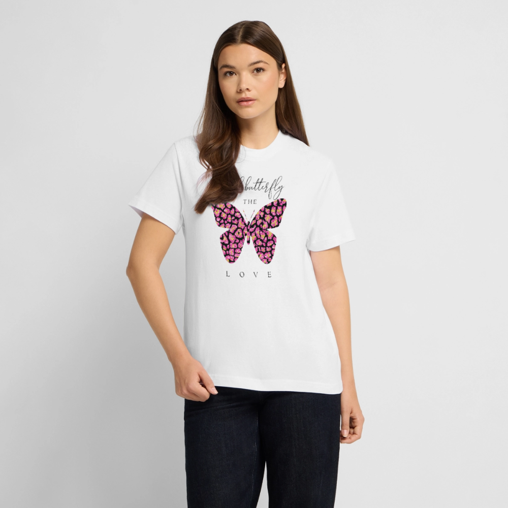 butterfly tee - white