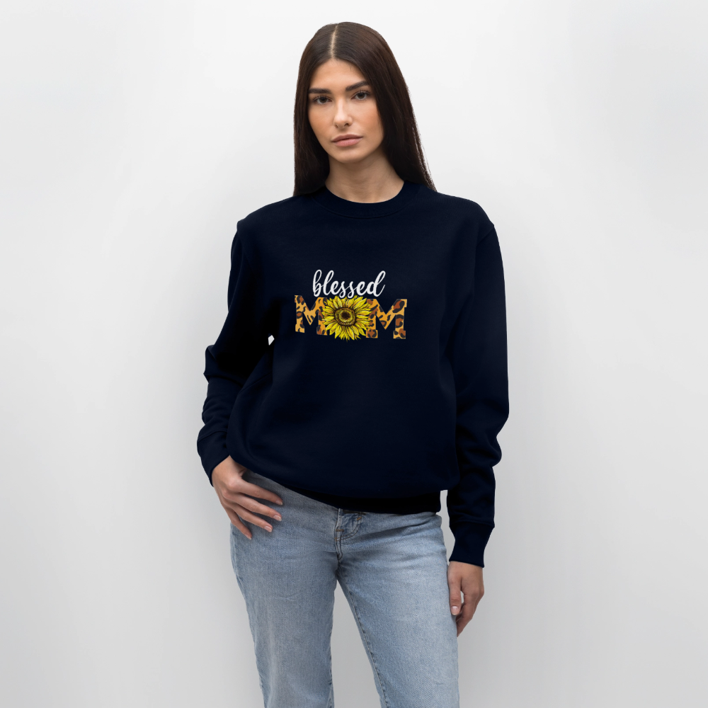 BLESSED MOM Sweatshirt - Navy