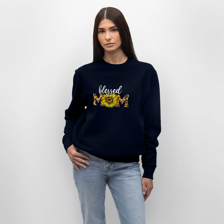 BLESSED MOM Sweatshirt - Navy