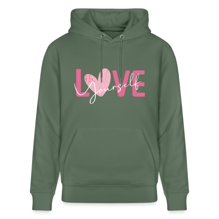 love yourself  Hoodie - cypress green