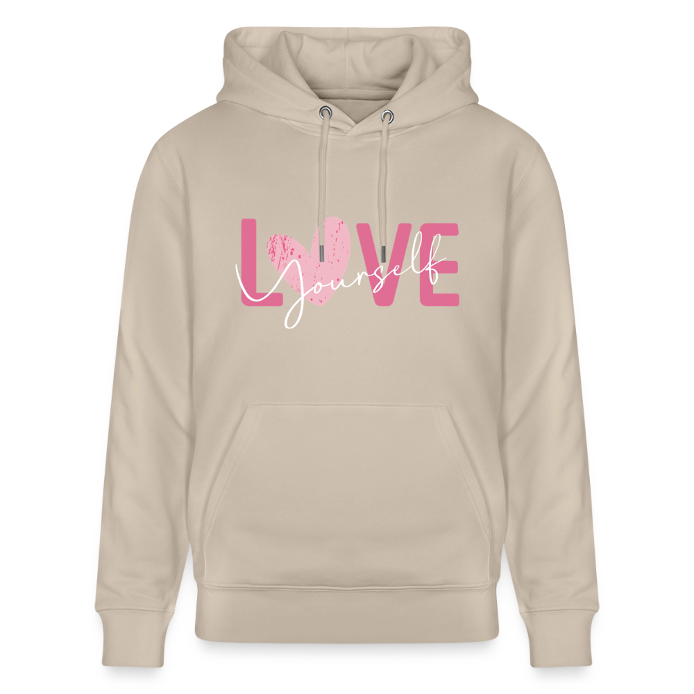 love yourself  Hoodie - beige