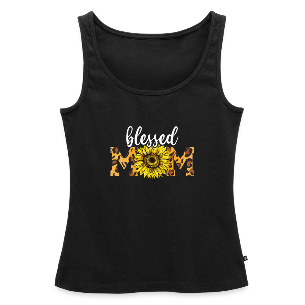 BLESSED MOM Tank Top - Schwarz
