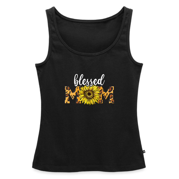BLESSED MOM Tank Top - Schwarz