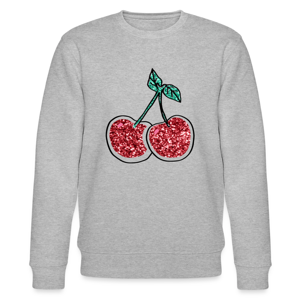 Cherry Sweatshirt - heather grey