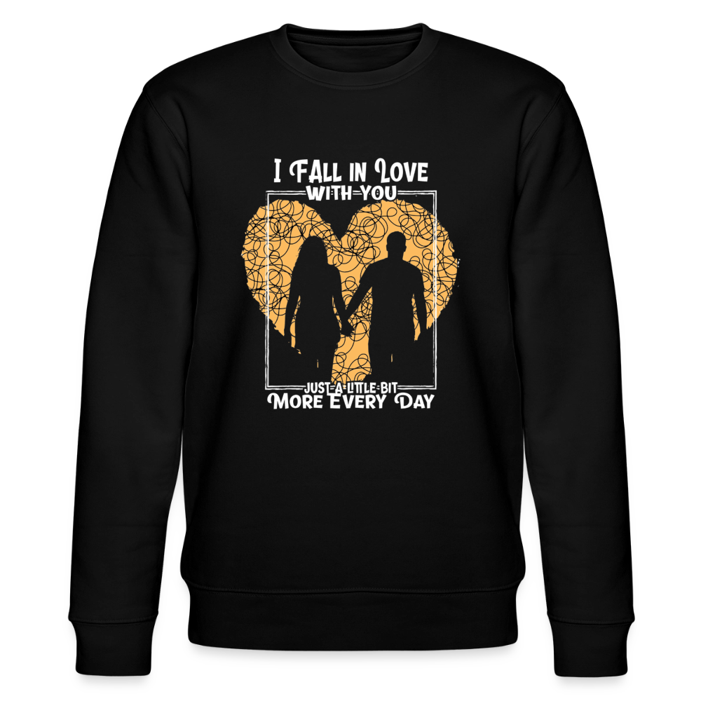 I Fall in Love Sweatshirt - black