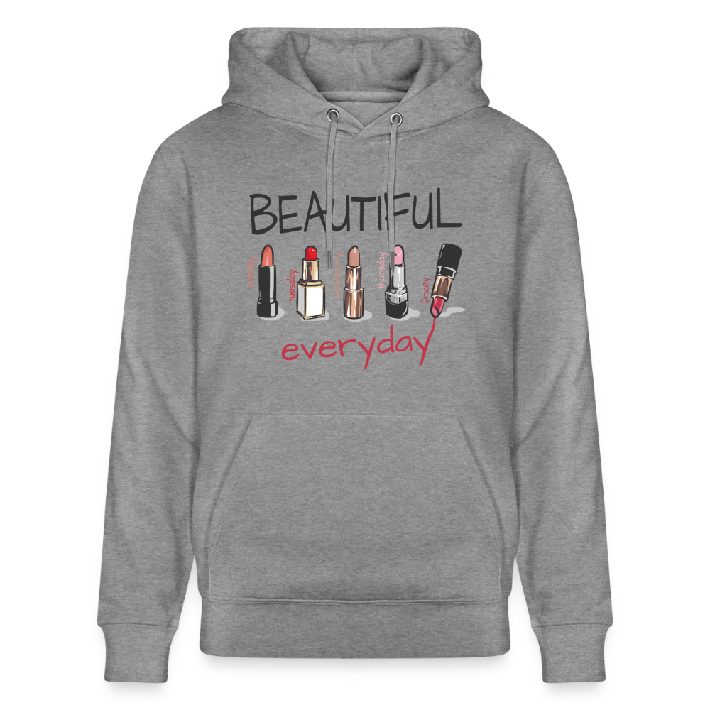 Beautiful everyday Hoodie - slub heather grey