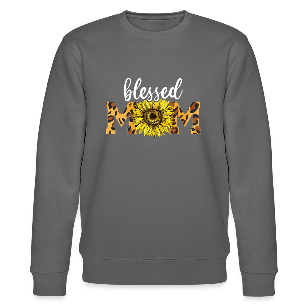 BLESSED MOM Sweatshirt - Anthrazit