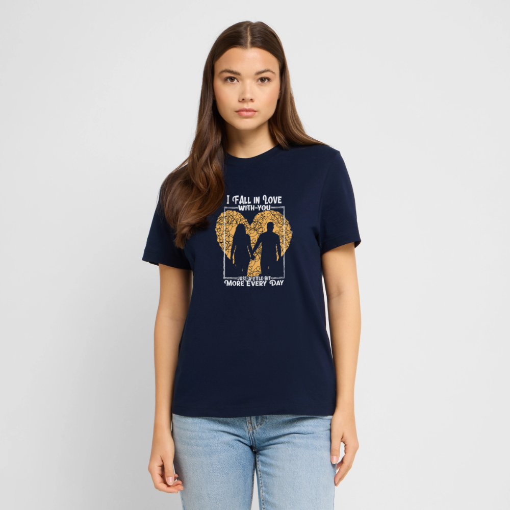 fall in love tee - french navy