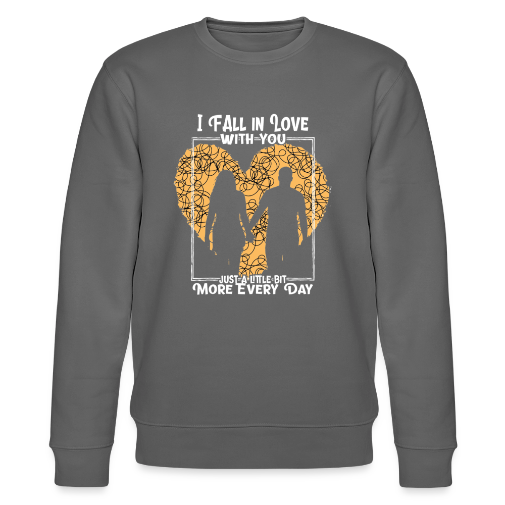 I Fall in Love Sweatshirt - anthracite