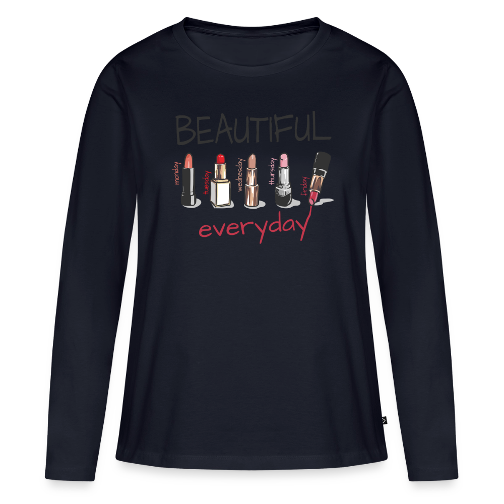 Beautiful Everyday Longsleeve Shirt - navy