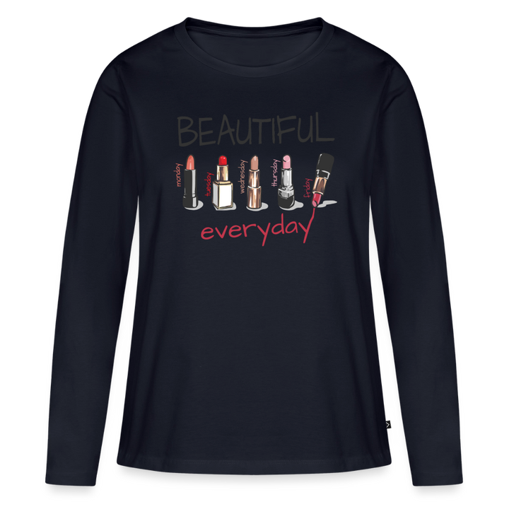 Beautiful Everyday Longsleeve Shirt - navy