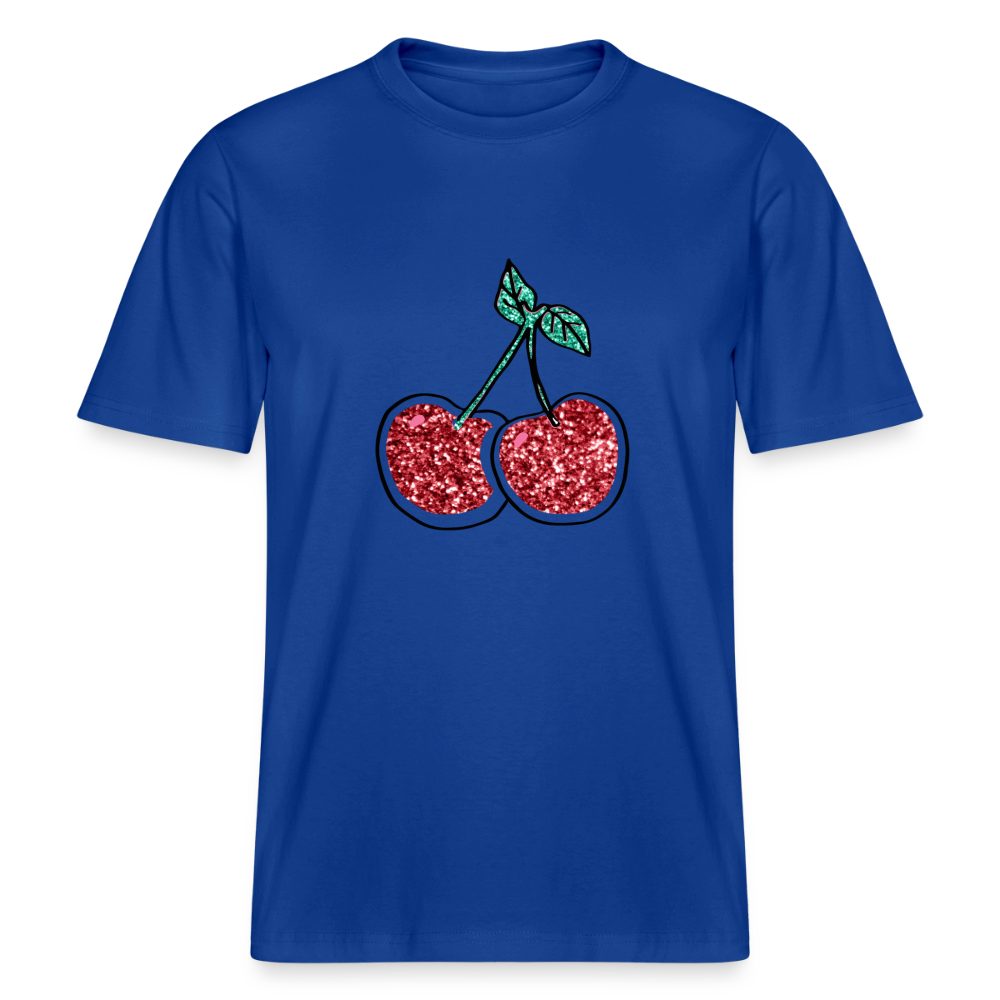 Cherry T-Shirt - majorelle blue
