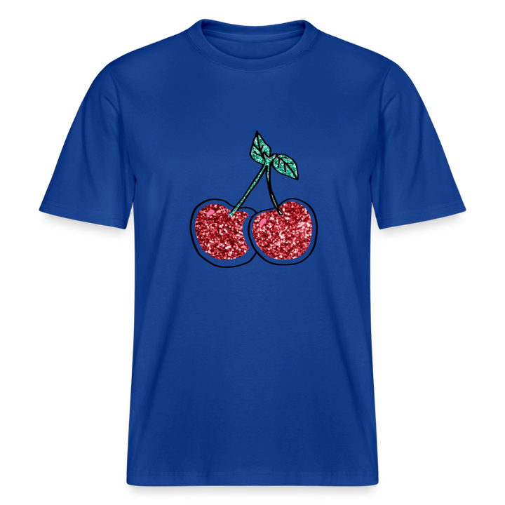 Cherry T-Shirt - majorelle blue