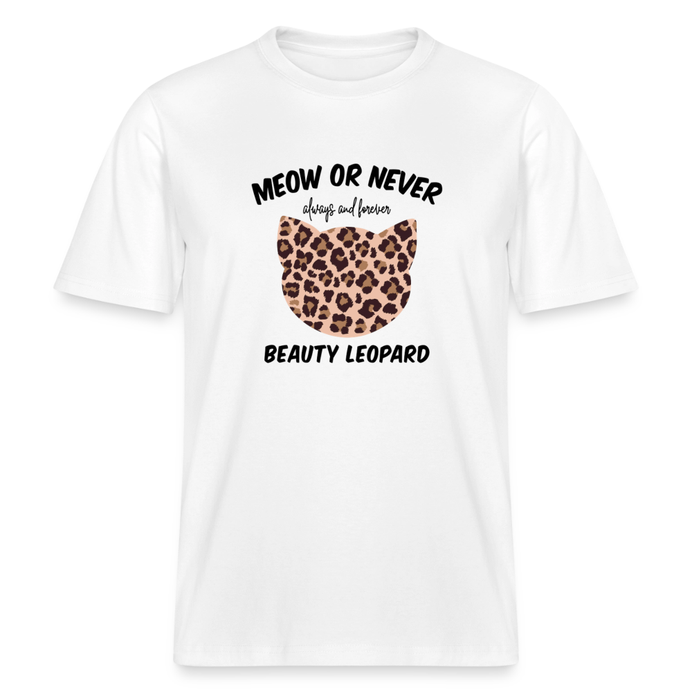 meow or never tee - white