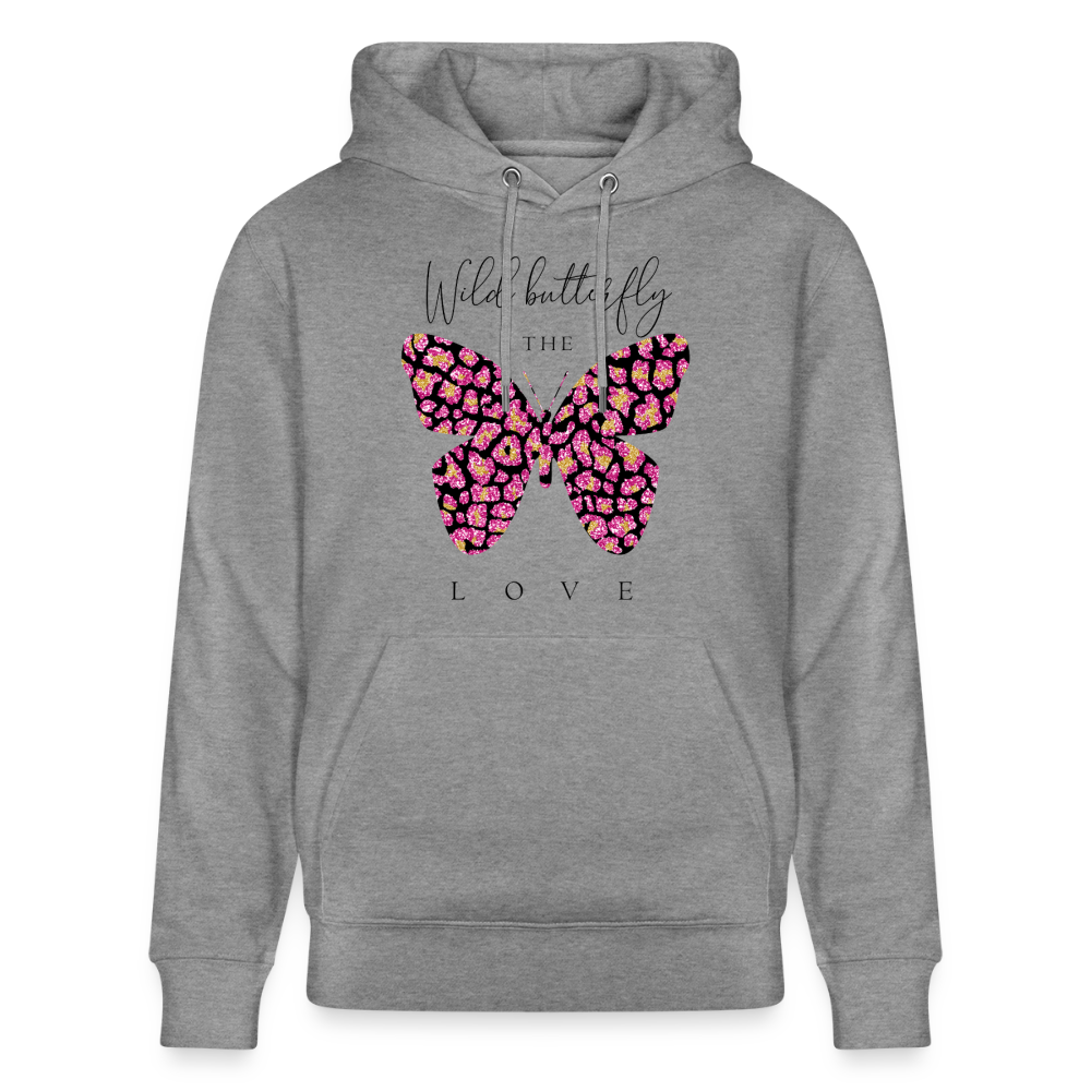 WildButterfly LOVE TEE - slub heather grey