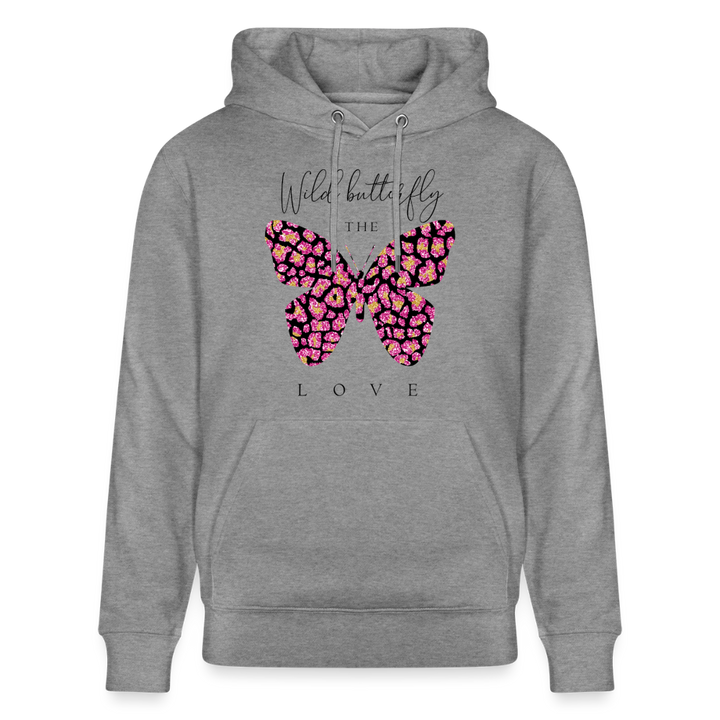 WildButterfly LOVE TEE - slub heather grey