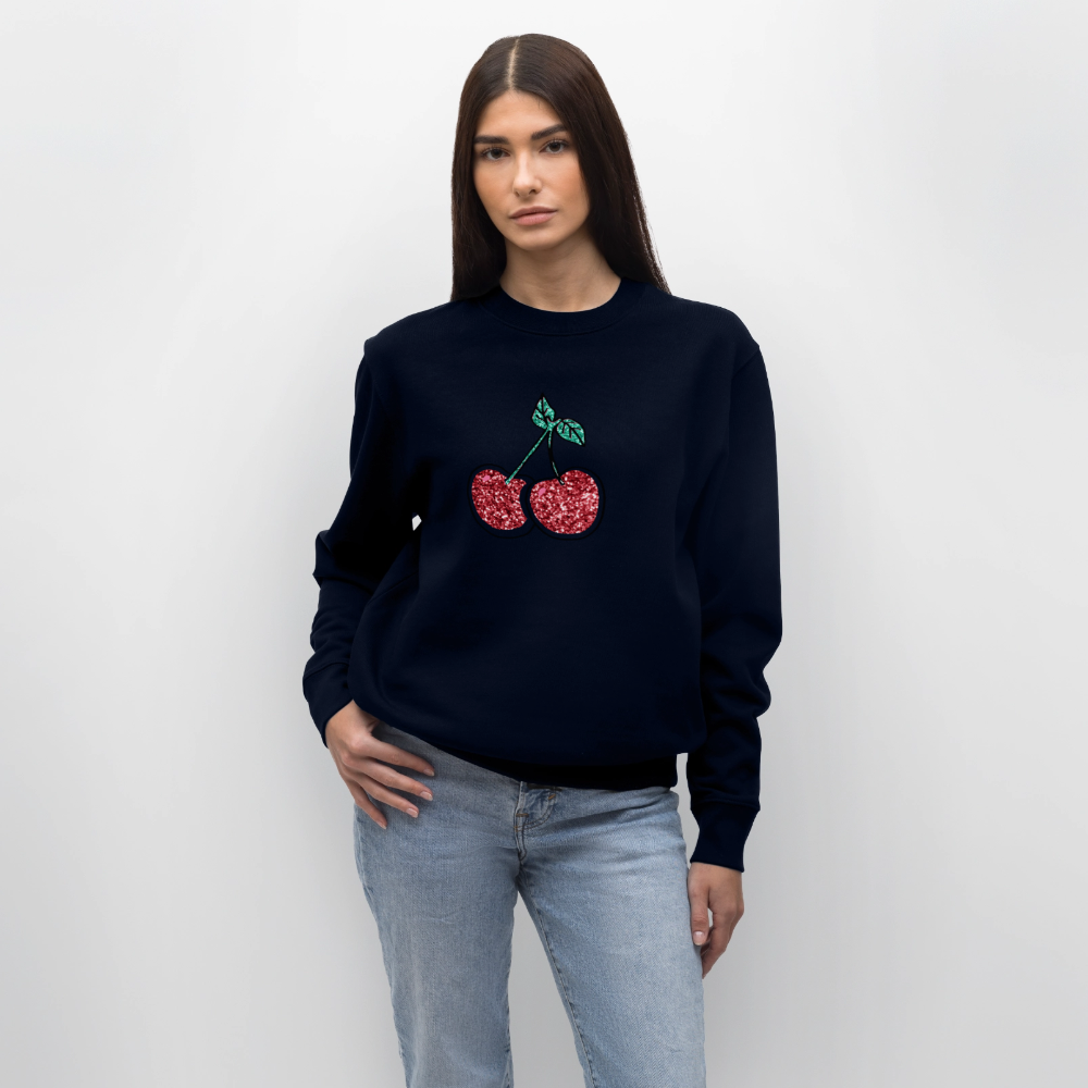 Cherry Sweatshirt - navy