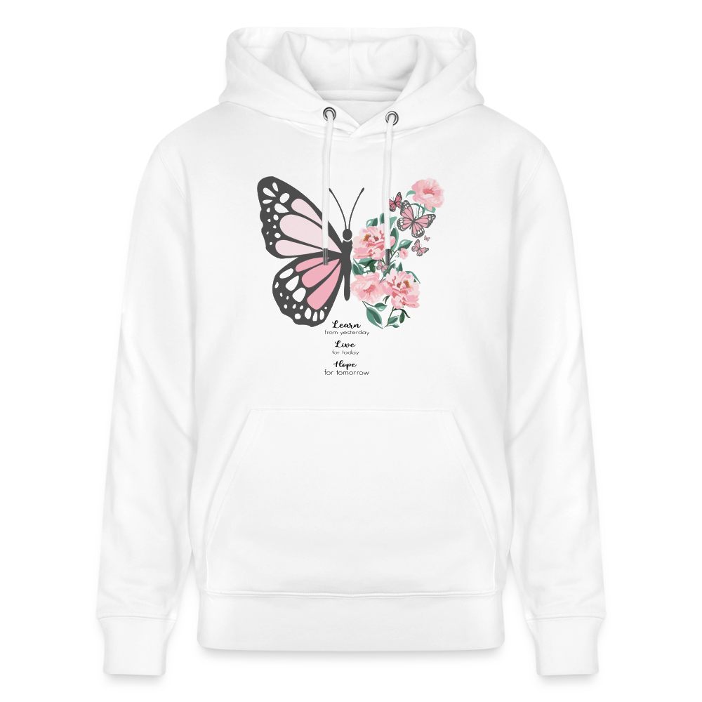 Butterfly Hoodie - white