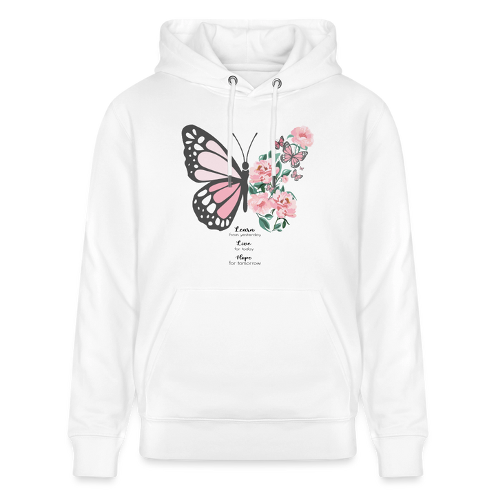 Butterfly Hoodie - white