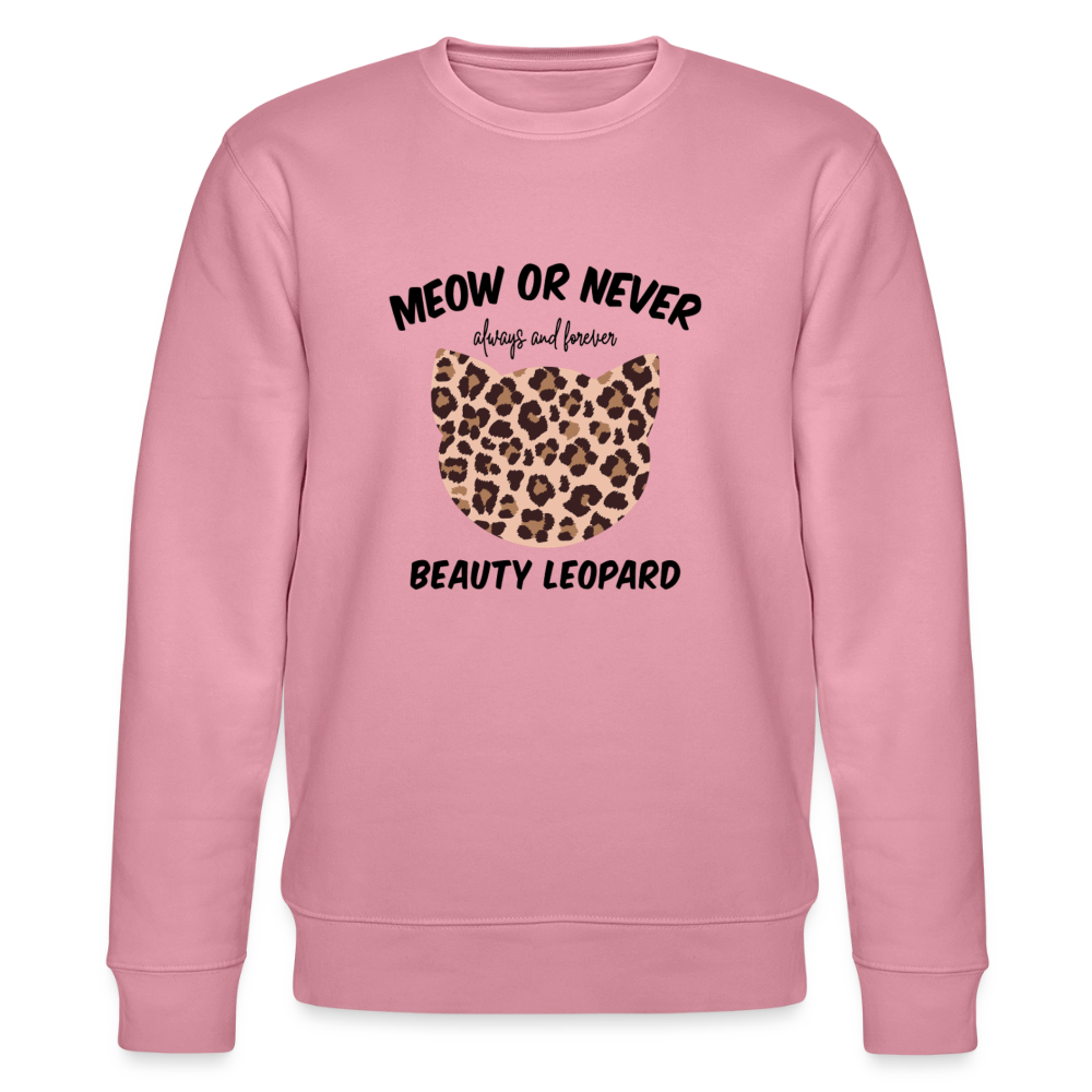 Meow Or Newer Sweatshirt - lilac dream