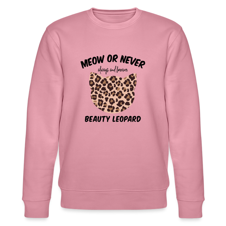 Meow Or Newer Sweatshirt - lilac dream