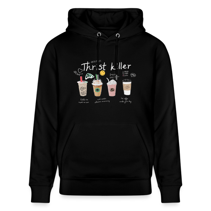 Stanley/Stella CRUISER Unisex Organic Hoodie - black