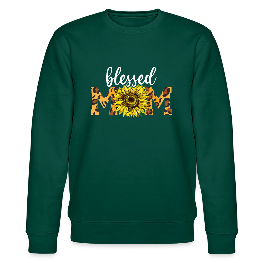 BLESSED MOM Sweatshirt - Forest
