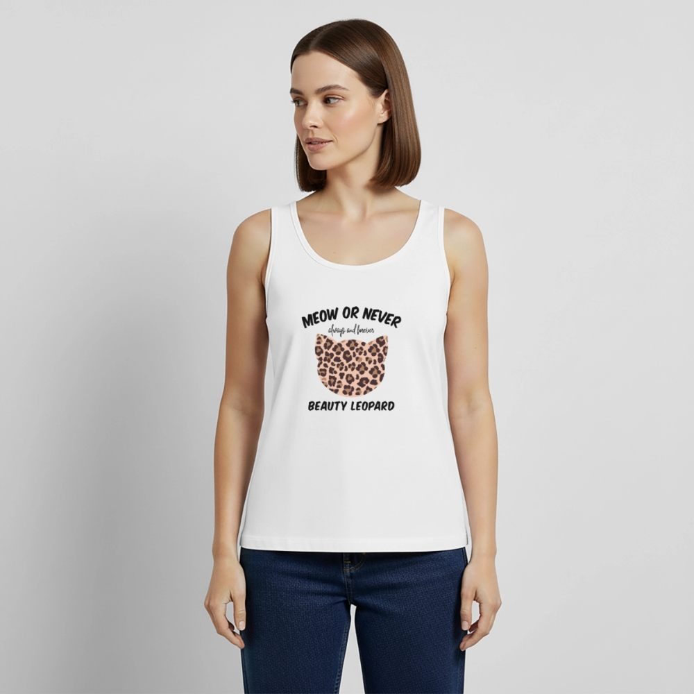 MEOW OR NEVER Tank Top - Weiß