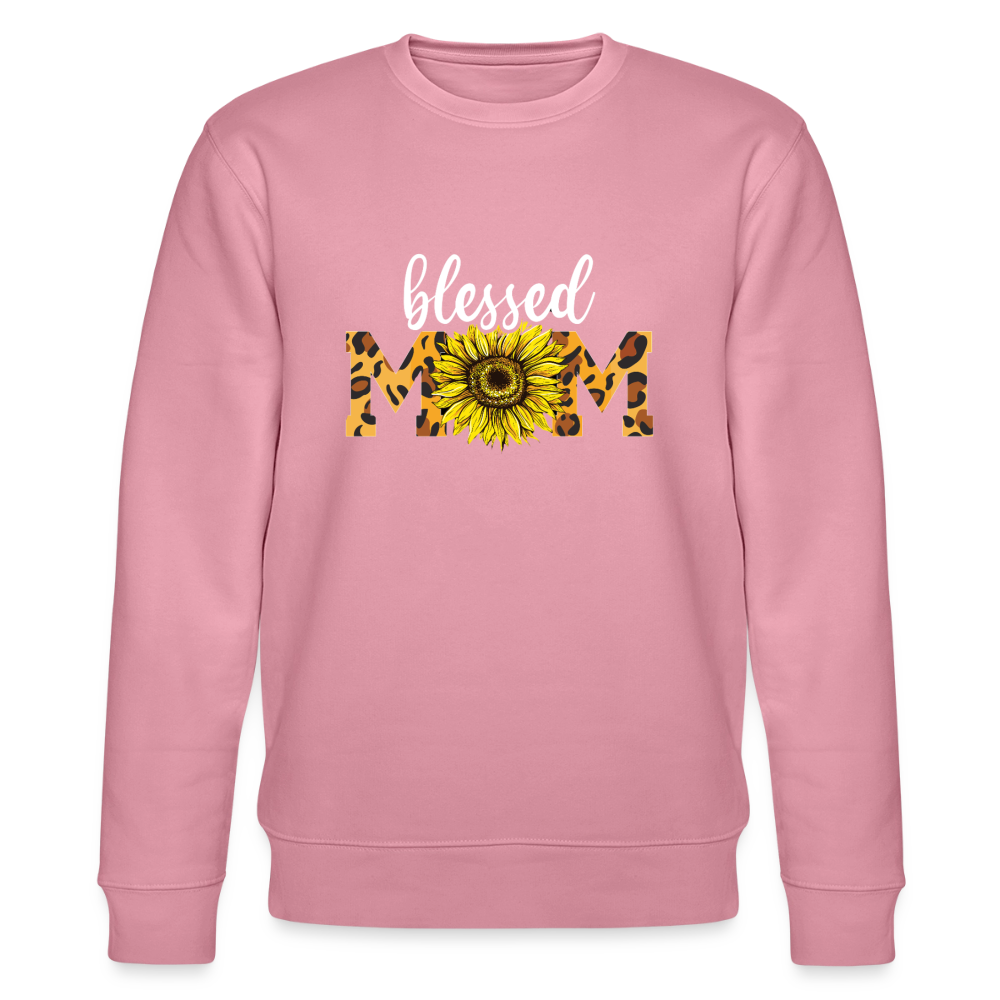 BLESSED MOM Sweatshirt - Lila Traum