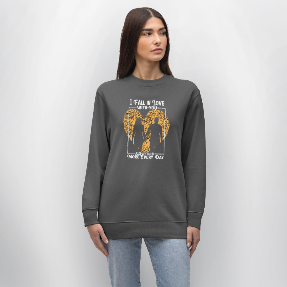 I Fall in Love Sweatshirt - anthracite