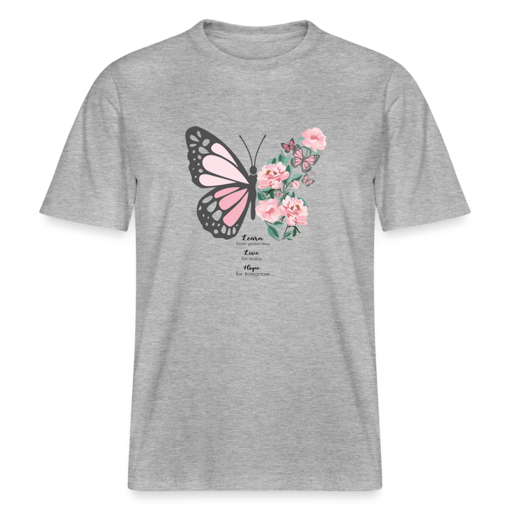 Butterfly T-Shirt - heather grey
