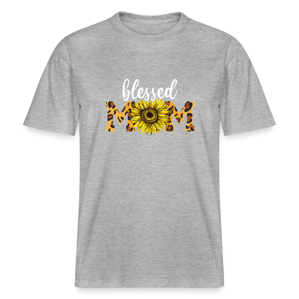 Blessed MOM T-Shirt - Grau meliert