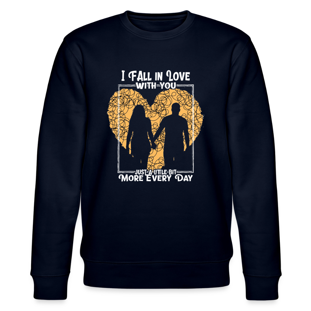 I Fall in Love Sweatshirt - navy