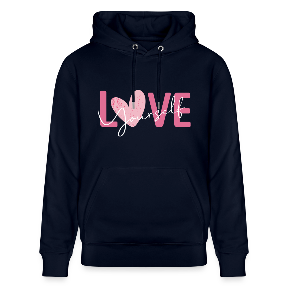 love yourself  Hoodie - navy