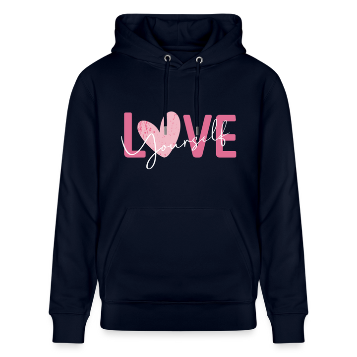 love yourself  Hoodie - navy