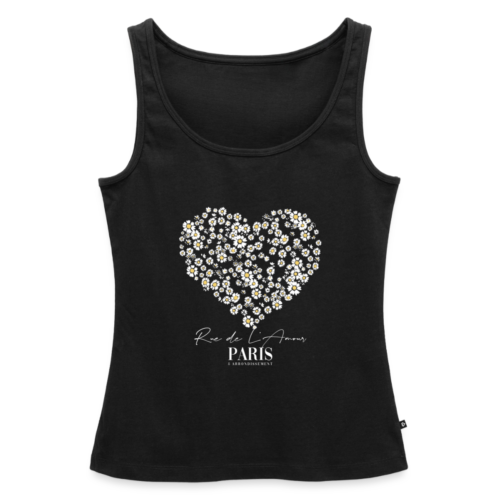 paris bloom heartTank Top - Schwarz