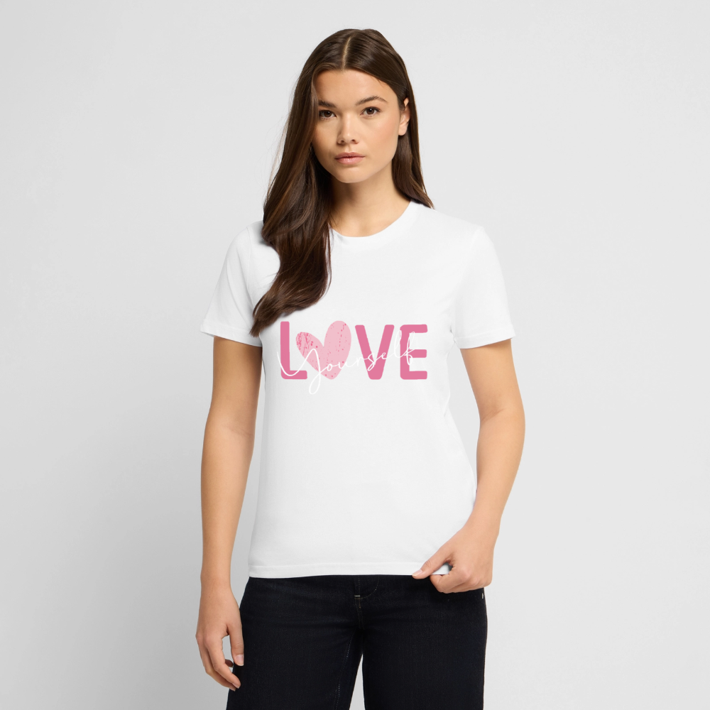 Love yourself T-Shirt - Weiß