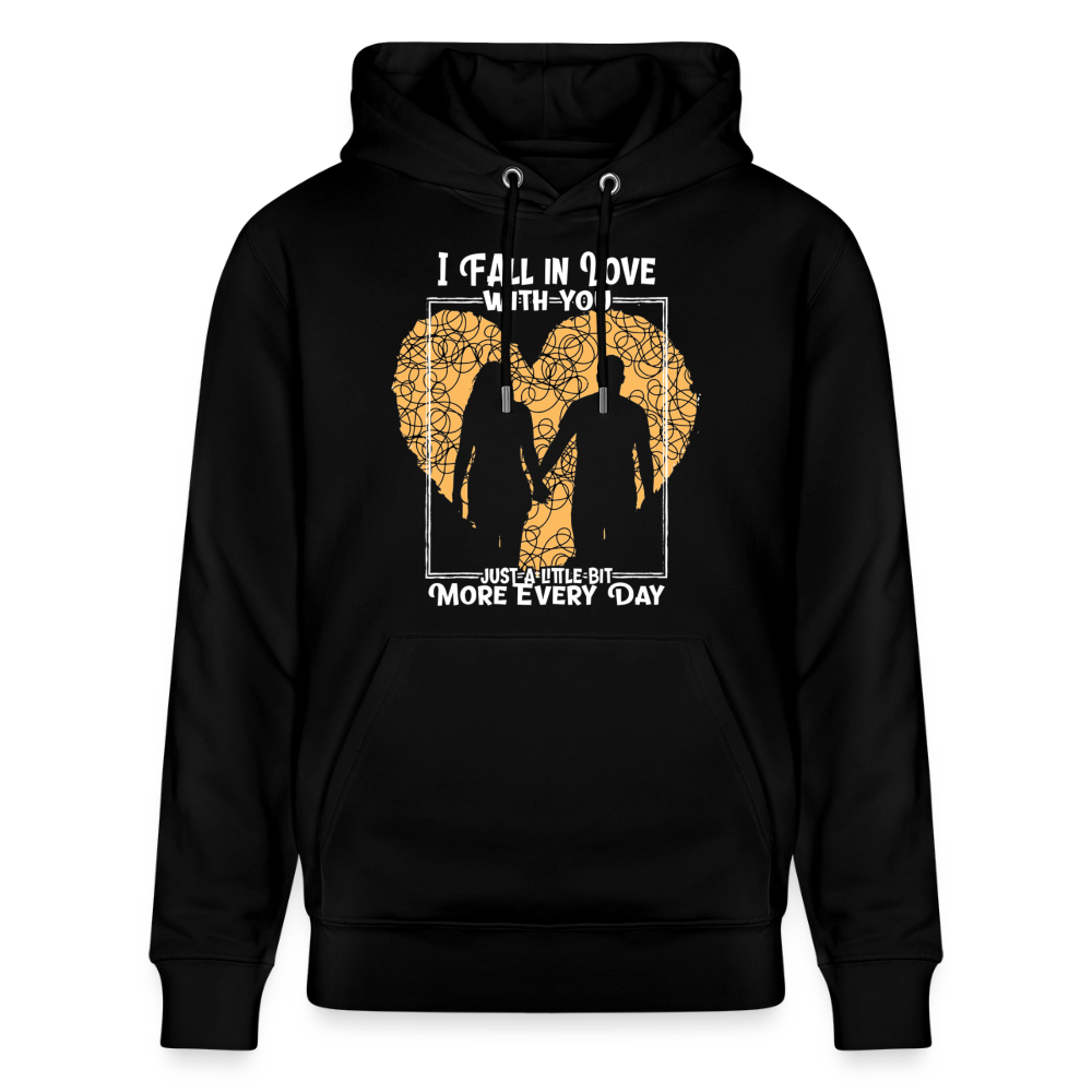 I FALL IN LOVE Hoodie - black