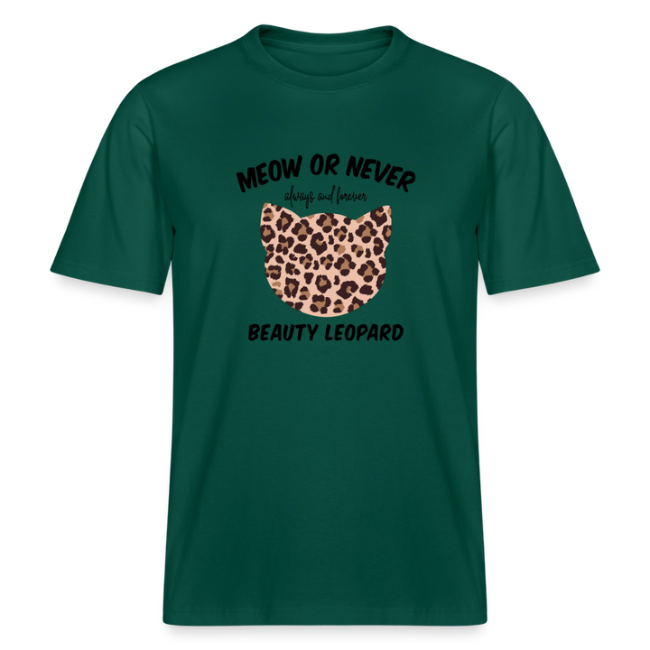 meow or never tee - forest
