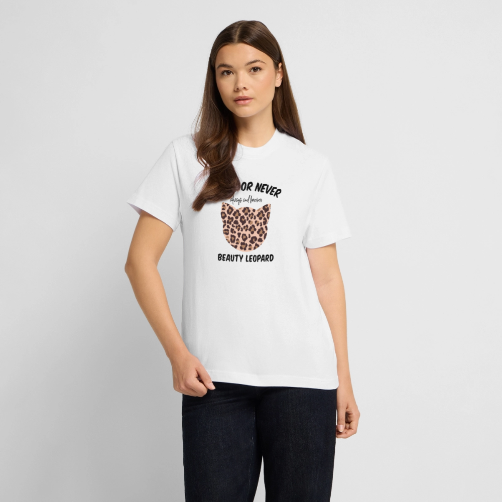 meow or never tee - white