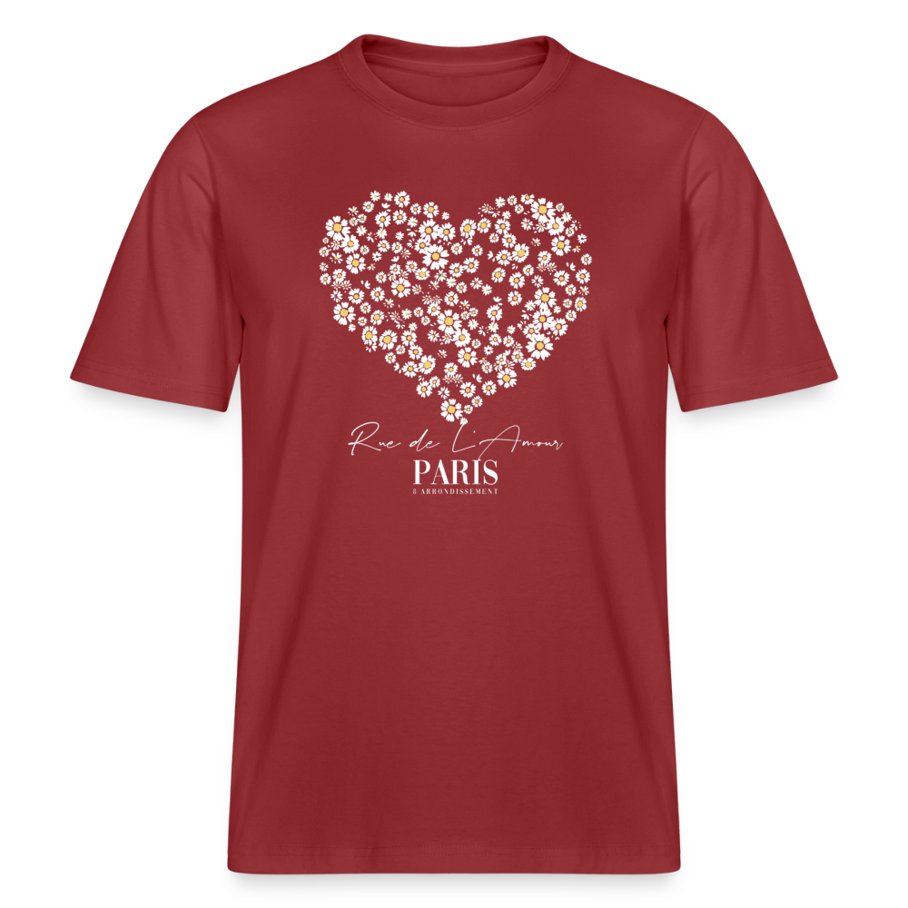 paris tee - red earth