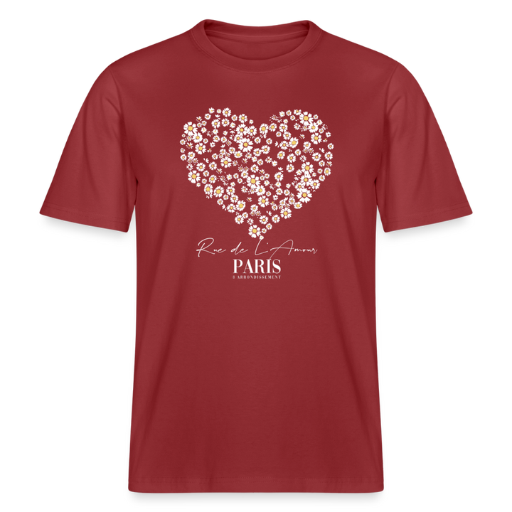 paris tee - red earth